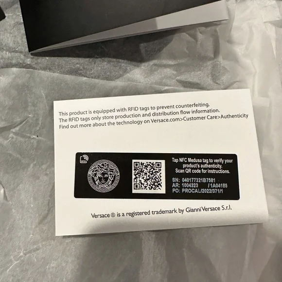 VERSACE MULE T.100 Raso + Strass Size 8.5 EUC like new - Picture 6 of 6